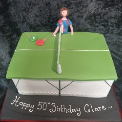 50th happy birthday cake clare